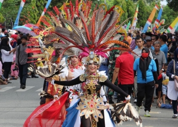 Meriahnya Bontang City Carnival 2017