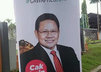 Poster Cak Imin Bikin Resah