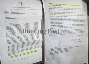 Dianggap Berpolitik Praktis, Sekprov Ditegur Komisi ASN