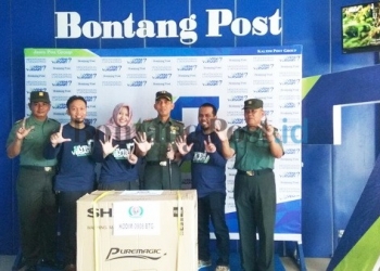 Dandim Gunawan Ikut Rayakan HUT Bontang Post