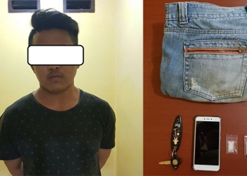 Bawa Sabu di Kantong Celana, Seorang Pemuda Diciduk