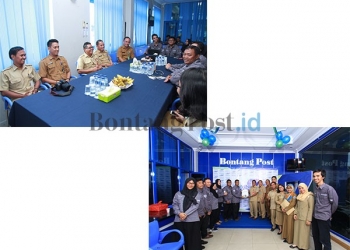 Pemkot Sambangi Bontang Post