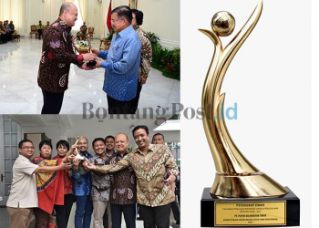 HEBAT!!! Pupuk Kaltim Jadi Satu-satunya Perusahaan Industri Pupuk yang Menerima Proper Emas 2017 