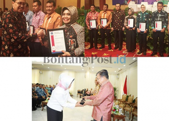 HEBAT!!! Satu-satunya dari Kalimantan, Bontang Raih 12 Piagam Rating dan 1 Piala