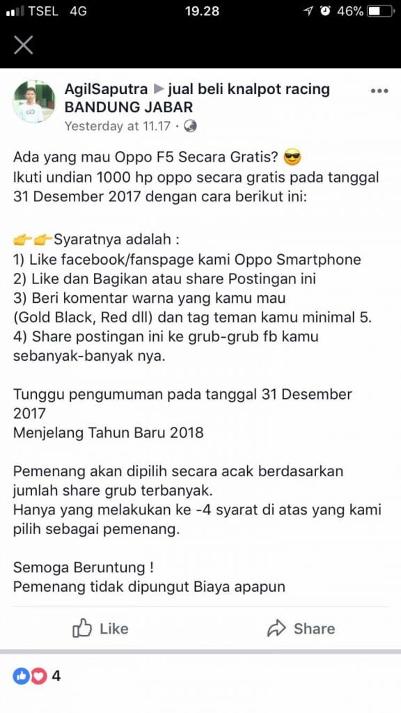 Tipuan Smartphone Gratis