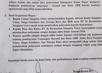 Kepastian ADD Di-deadline Akhir Januari 