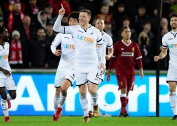 Swansea City Kalahkan Liverpool 1-0