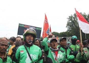Hari Ini, Driver Ojek Online Demo