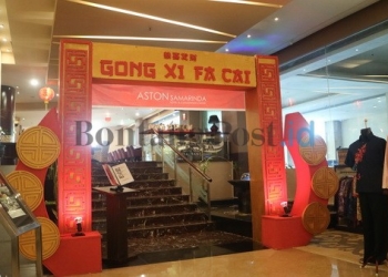 Rayakan Tahun Imlek, Aston Tawarkan Promo Chinese Set Menu Dinner