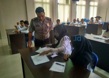 Calon Anggota Polri Ikuti Bimlat