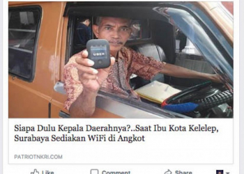 Menghasut Netizen dengan Wifi Angkot