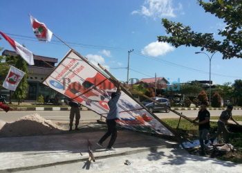 Ratusan Algaka Ilegal Dicopot