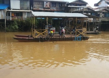 Ponton Tanpa Alat Keamanan Ditegur Dishub