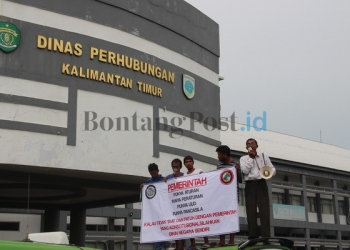 Ratusan Sopir Angkutan Unjuk Rasa Minta Dishub Segera Tertibkan Ojek Online 