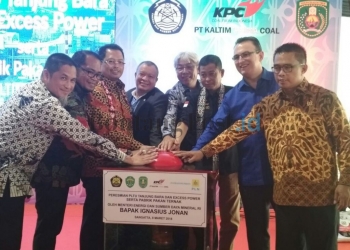 Menteri ESDM Resmikan Excess Power PLTU KPC