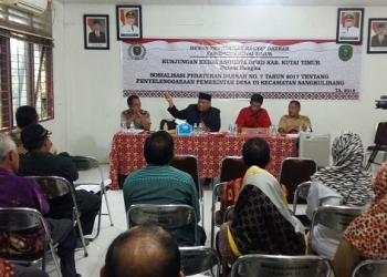 Soal Penerapan Perda Pemerintahan Desa, Jangan Jadi Tumpukkan Kertas 