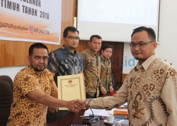 Sah, KPU Tetapkan 2,3 Juta Pemilih di Pilgub Kaltim 2018