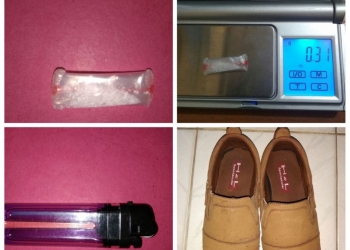 Astaga, Anak SMA Simpan Sabu di Sepatu