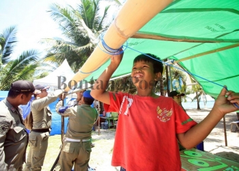 Tenda Liar di Beras Basah Digusur