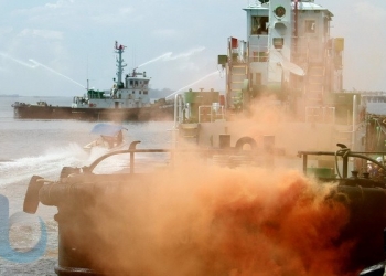 Objek Vital Nasional Dilempar Bom Molotov