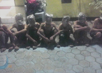 Digaruk Ngelem, 8 Remaja Digunduli