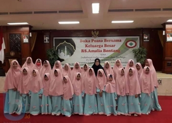 RS Amalia Buka Bersama 50 Anak Yatim