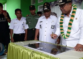 Kantor Desa Batu Timbau Ulu Diresmikan