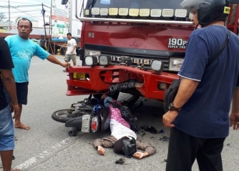 Melamun, Motor Vega Tabrak Fuso