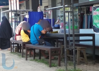 Pengunjung PIS Keluhkan Warung Makan Tak Ditutup Tirai 