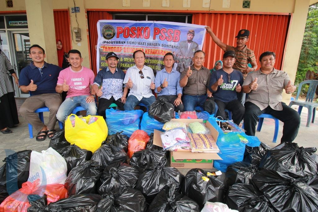 Peduli Korban Kebakaran, PSSB Salurkan Bantuan