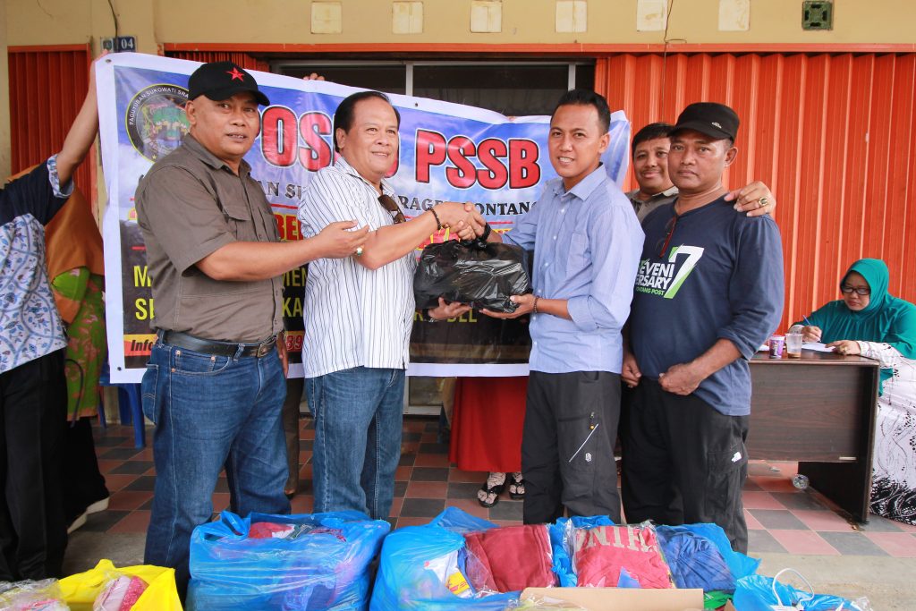 Peduli Korban Kebakaran, PSSB Salurkan Bantuan