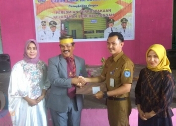 Sertijab Lurah Baru Berebas Tengah 