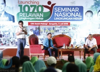 DPD KNPI Launching 1070 Relawan Lingkungan 