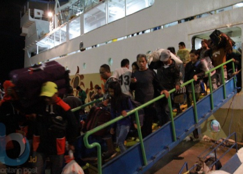 Arus Balik Kloter Terakhir, Padat Penumpang, Dermaga Penuh Sesak 