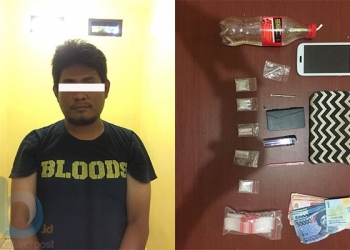 Pengedar Sabu Diciduk di Berbas Pantai