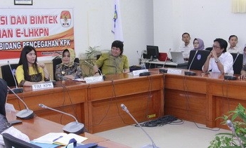 KPK Sosialisasi e-LKHPN di Bontang 