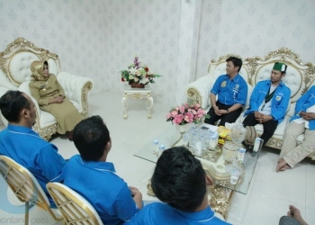 Pengurus KNPI Audiensi ke Wali Kota