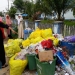 MARGARET FOR SANGATTA POST
MENUMPUK: Tumpukkan sampah nampak mengganggu warga.