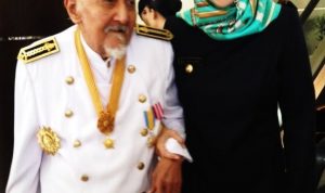 Sultan Adji Muhammad Salehuddin saat bersama Rita Widyasari dalam suatu kesempatan. (Prokal.co)