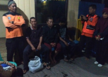 Mesin Rusak, Jangkar Putus, Kapal Nelayan Terombang-ambing di Laut Kutim