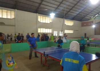 Atlet Tenis Meja Berlatih di Jerman 