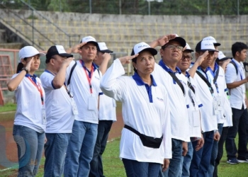 Peringati Sumpah Pemuda, Menteri Rini Gelar Upacara Bersama Dirut BUMN di Bontang