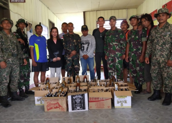 Oknum Polisi Malaysia Selundupkan Miras