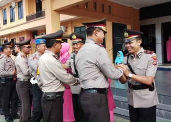 Tiga Kapolsek di Bontang Dimutasi