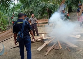 Judi Sabung Ayam Dihambur Aparat