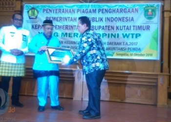 MEMBANGGAKAN!!! Ketiga Kalinya, Kutim Berhasil Raih WTP