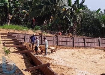 Satu Embung untuk Mengairi 54 Hektare Sawah 