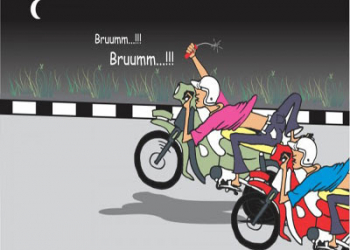 Patroli, Polisi Sita 12 Motor