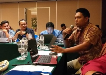 Libatkan Wartawan Lintas Provinsi, Ujian Diawali Bedah Materi Kejurnalistikan 