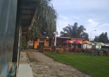 Pedagang Taman Bersemi Jadi Korban 